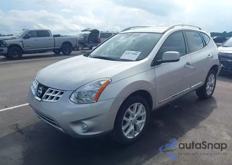2011 Nissan Rogue Sv из США, поврежденный, VIN JN8AS5MT0BW576496